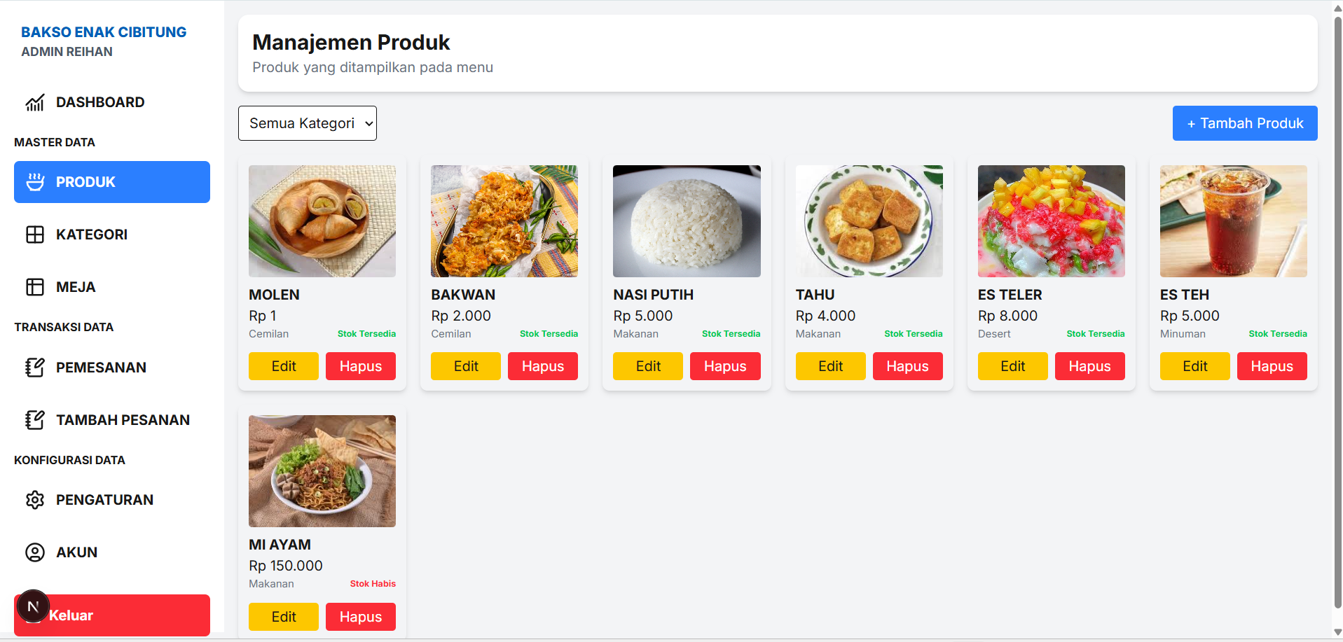 MANATOK product page